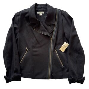 NWT Coldwater Creek Moto Jacket